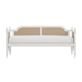 Handmade teak wood rattan daybed furniture