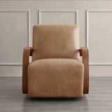 Modern teak wood armchair