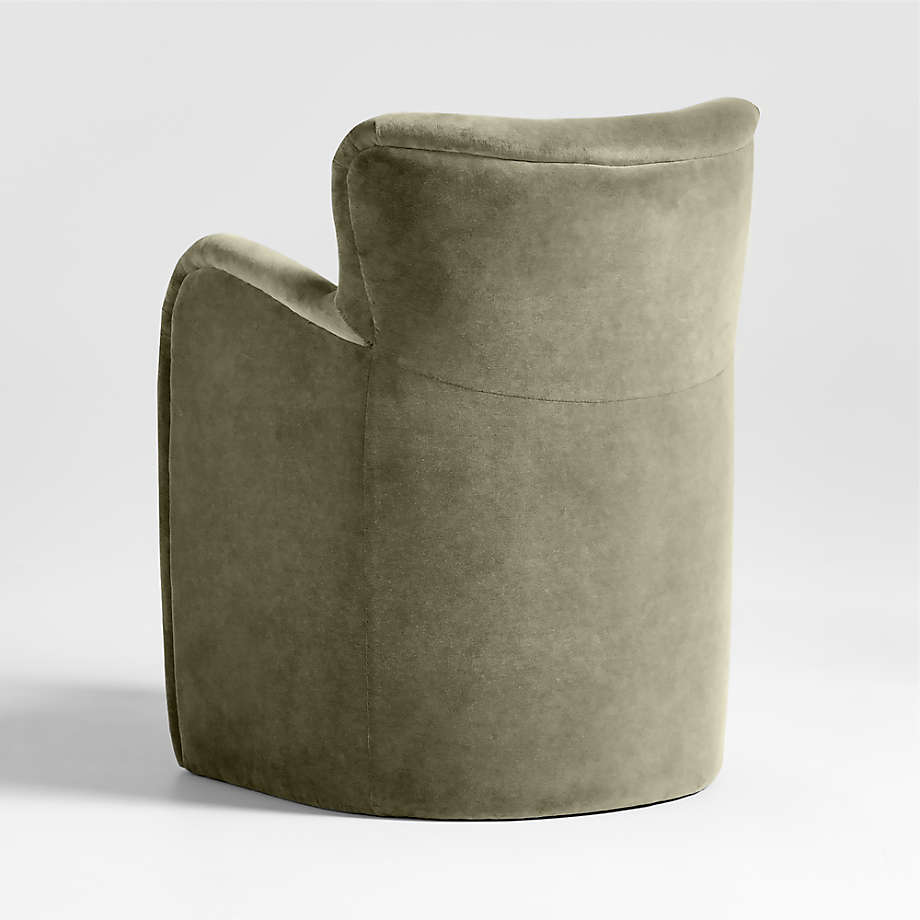 Comfortable single-seater teak wood armchair