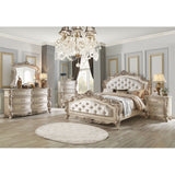 Royal solid teak wood bedroom bed