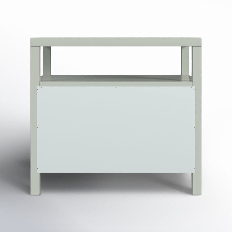 Sky Rise Decor teak wood bedside table