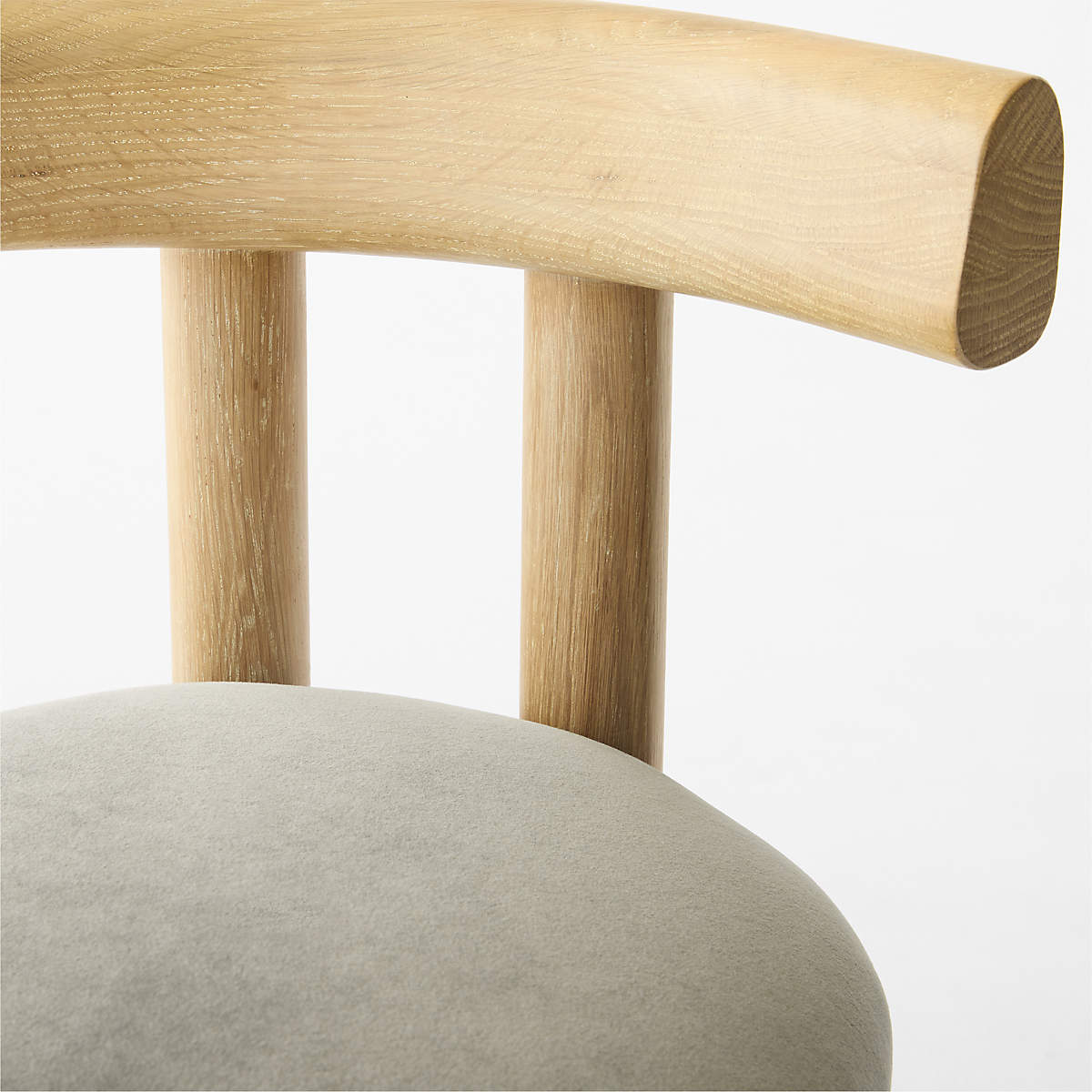 Premium teak wood dining chair natural finish