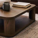 Premium teak wood center table for living room