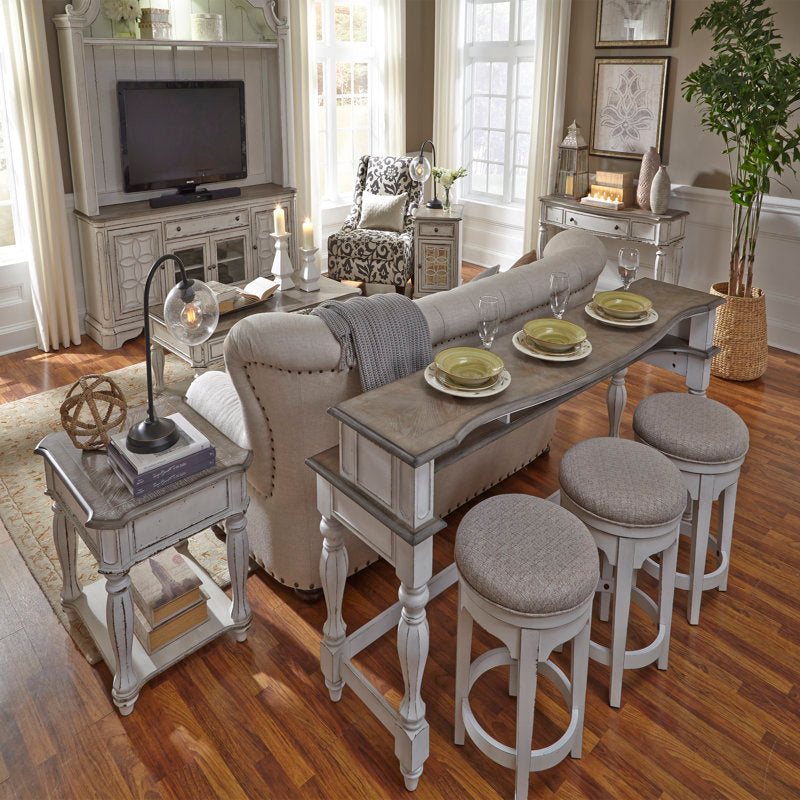 Elegant living room console table