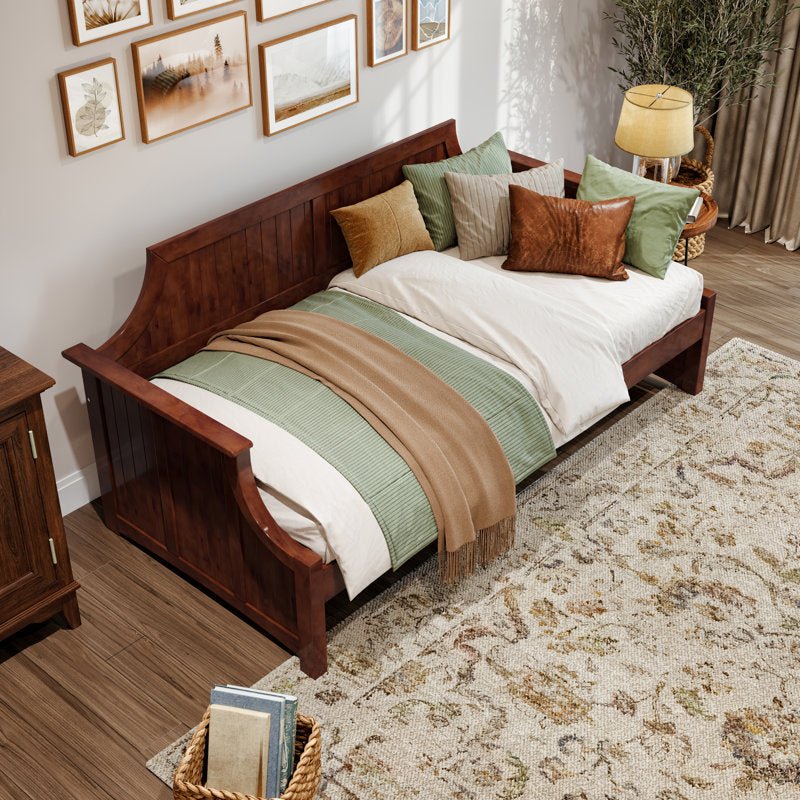 Modern teak wood wooden daybed