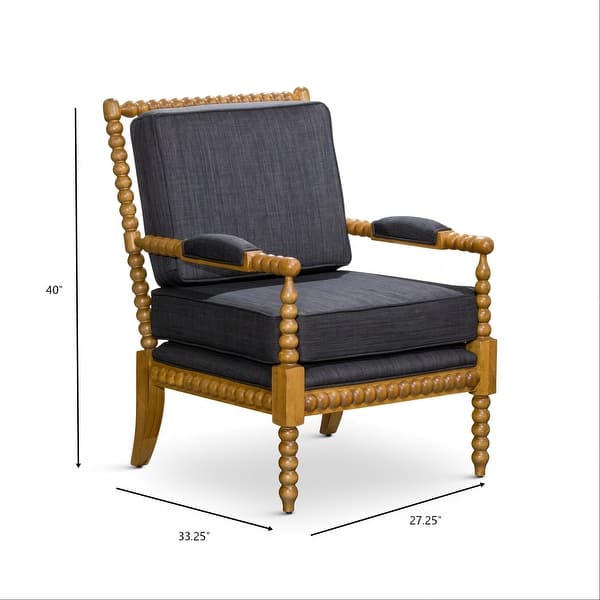 Luxury wooden lounge chair