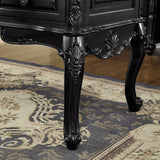 Traditional teak wood study desk