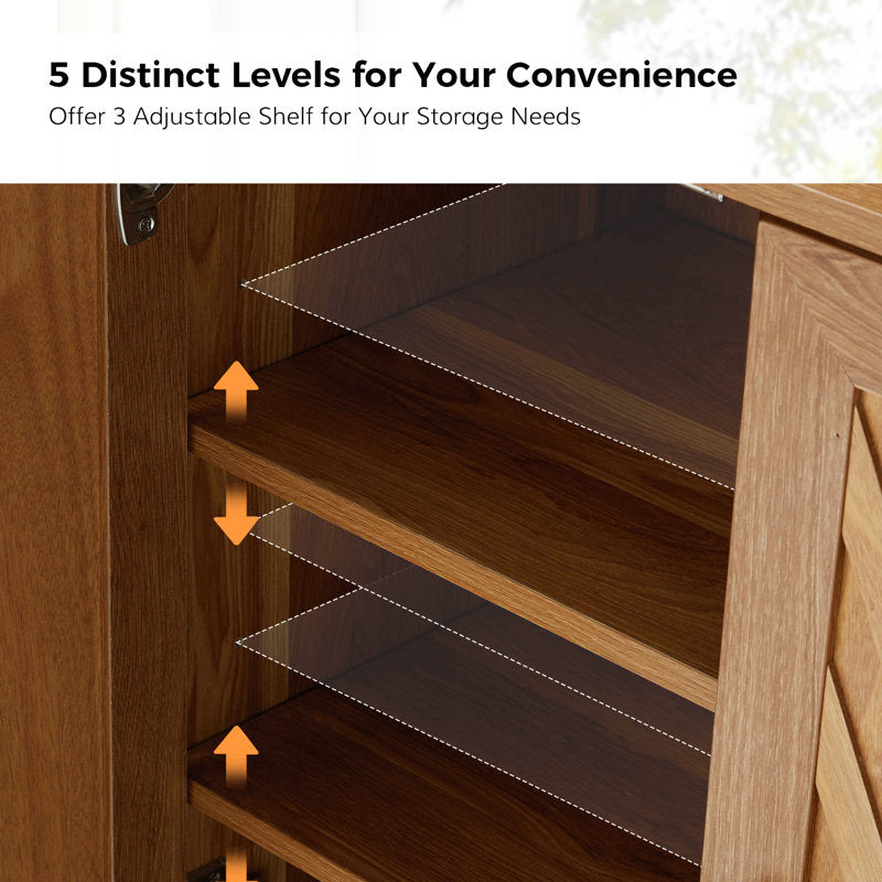 Luxury wooden sideboard cabinet by Sky Rise Decor Furniture