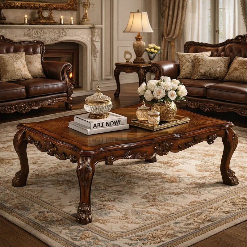 Premium wooden coffee table by Sky Rise Decor Furniture