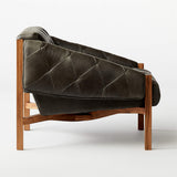 Modern wooden lounge chair for living room furniture