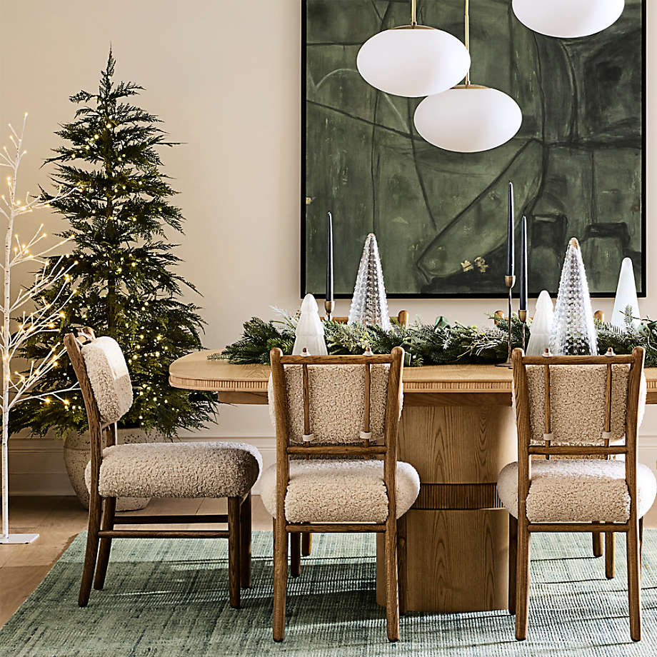 Luxury Scandinavian teak wood dining chair