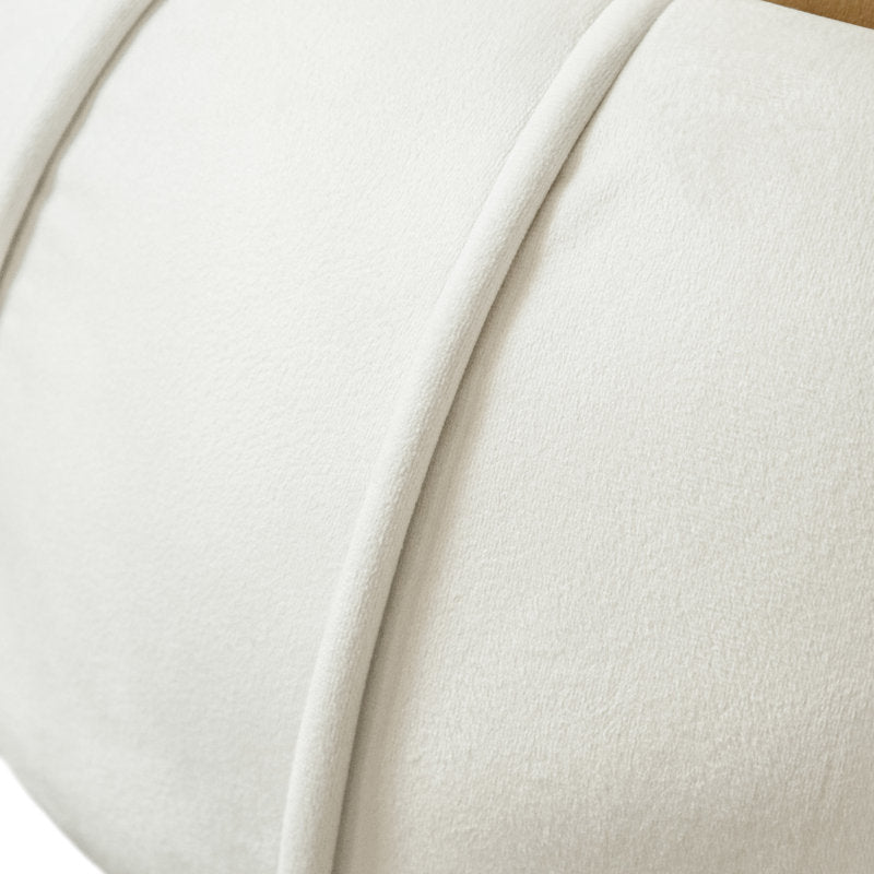 Elegant white luxury seating stool
