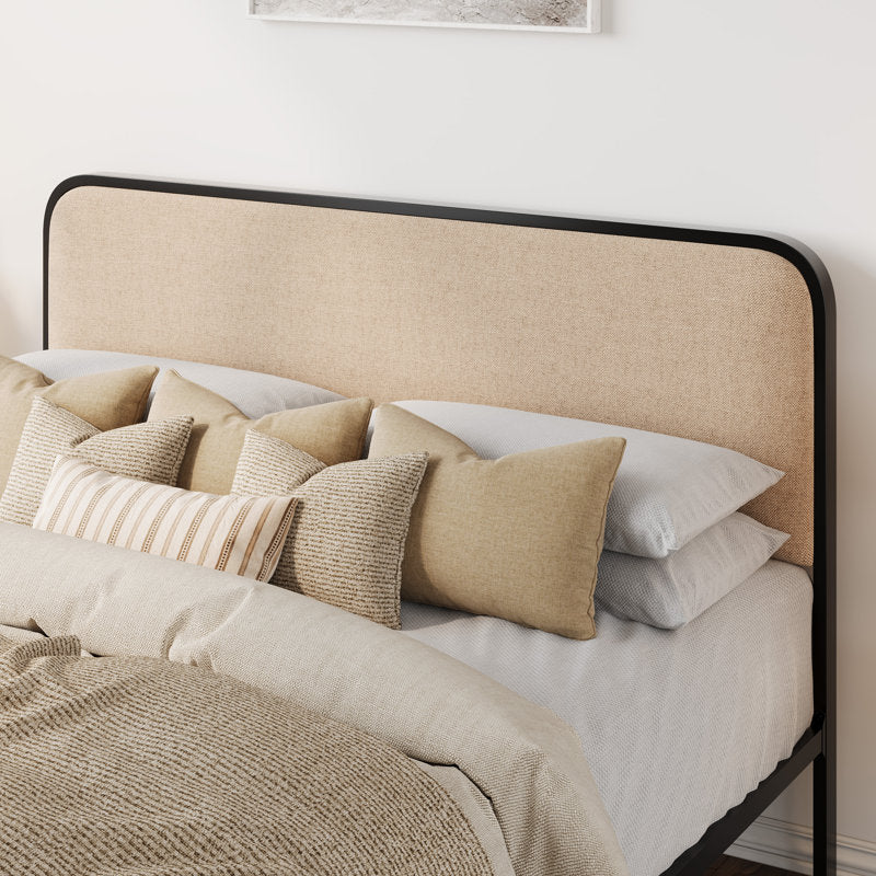 Scandinavian style teak wood bedroom furniture