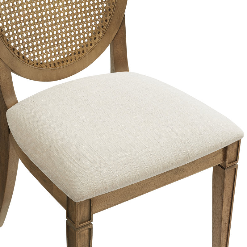 Six seater teak wood dining furniture set