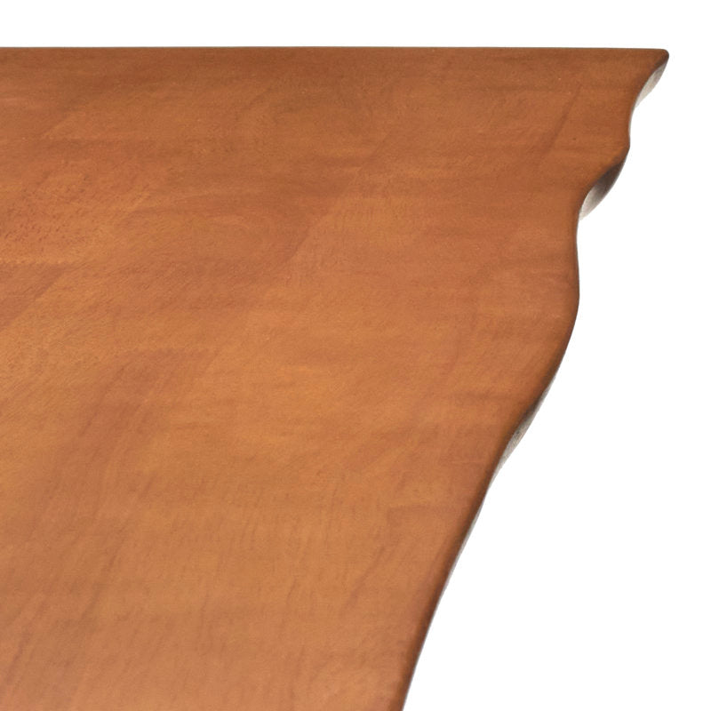 Premium solid teak dining set with armchairs