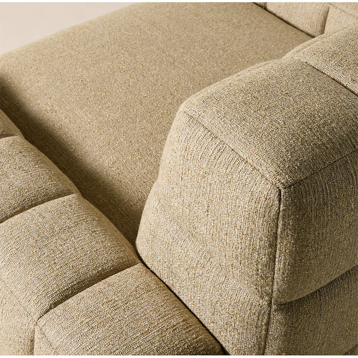 Modern upholstered armchair for luxury interiors