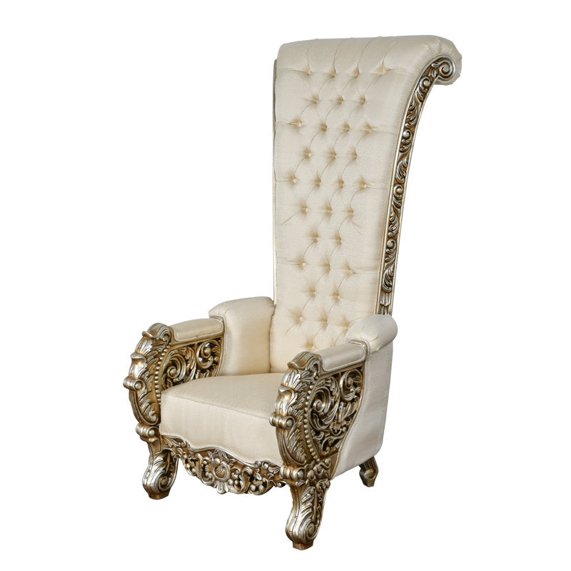 Hand carved royal living room chair