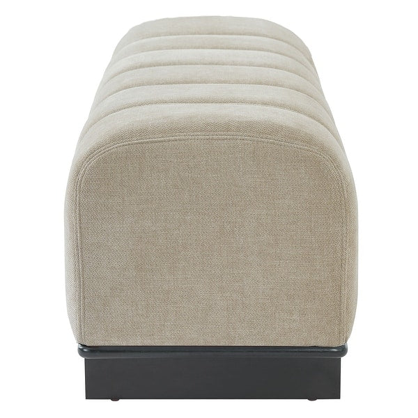 Modern luxury bench for bedroom footboard seating