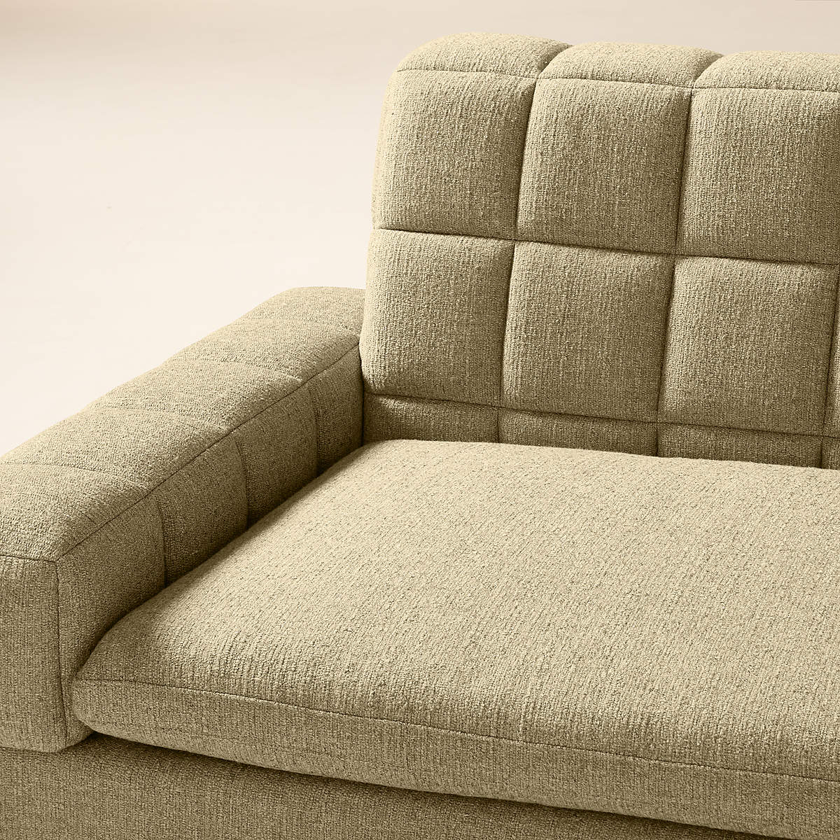 Premium handcrafted teak wood sofa with cushioned seating