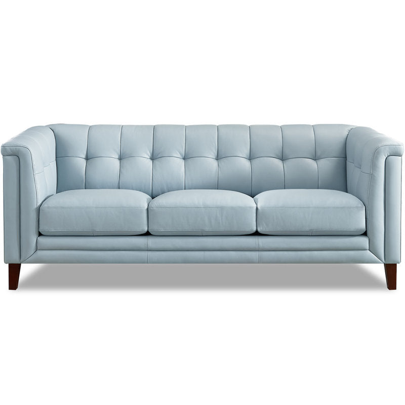 Luxury 3 seater living room sofa in blue