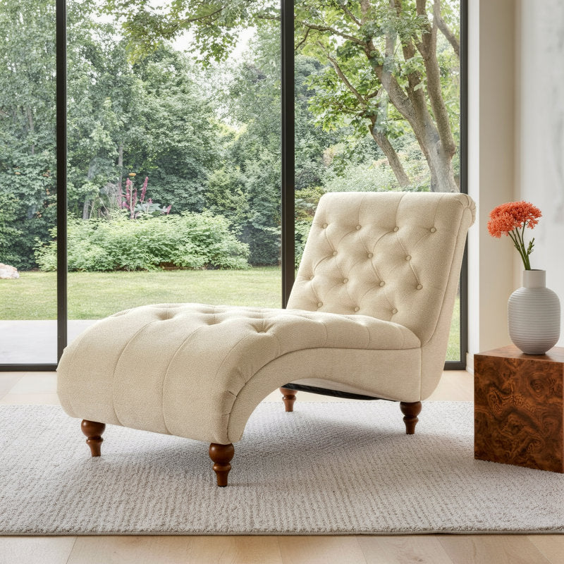 Stylish modern classic chaise for home
