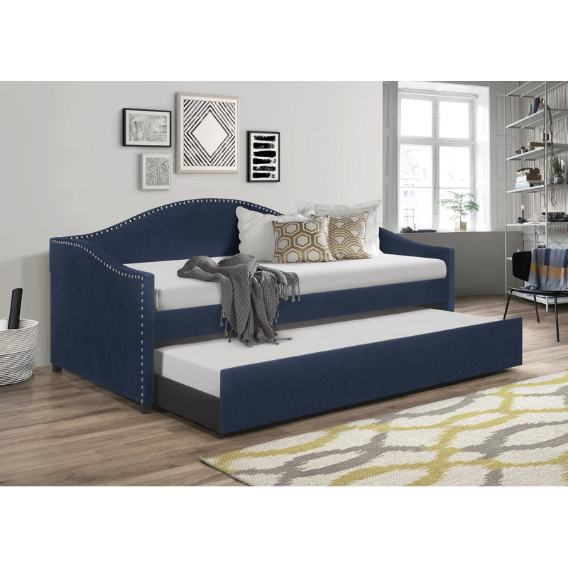 Solid teak wood daybed for bedroom and guest room