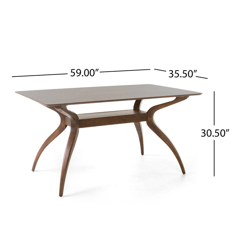 minimalist dining table for small space
