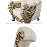 Premium carved teak wood luxury throne chair