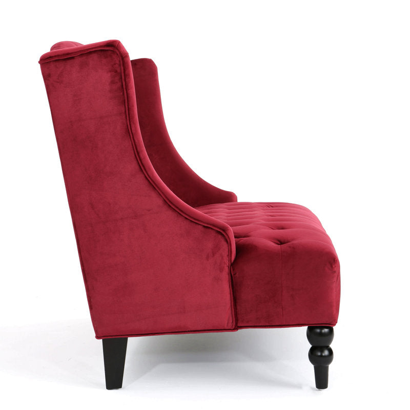 Stylish Chesterfield loveseat sofa for living room furniture