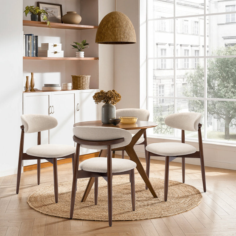 Elegant wooden dining chair for modern home