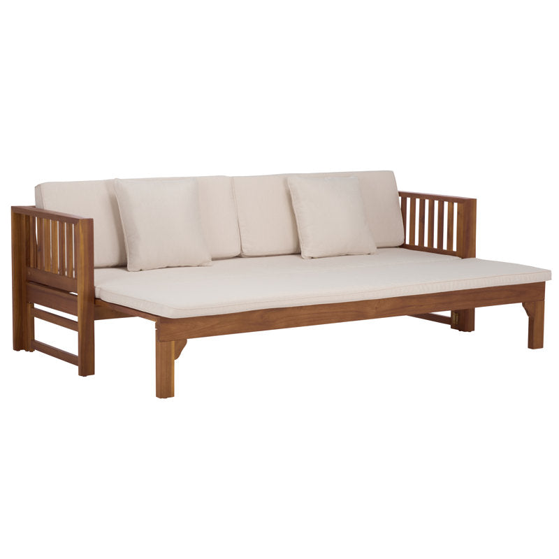 Handcrafted teak wood outdoor seating