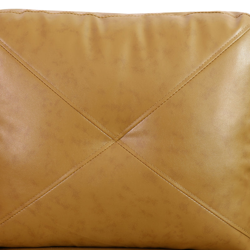 Modern sectional teak wood sofa for living room