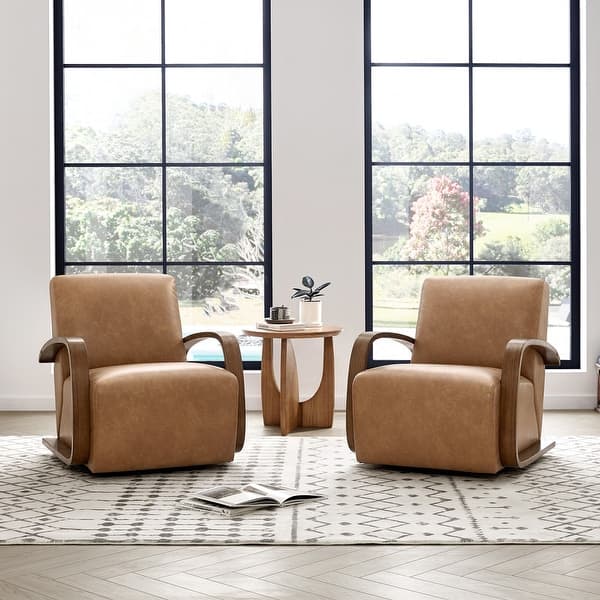 Premium leather lounge chair