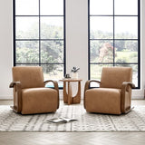 Premium leather lounge chair