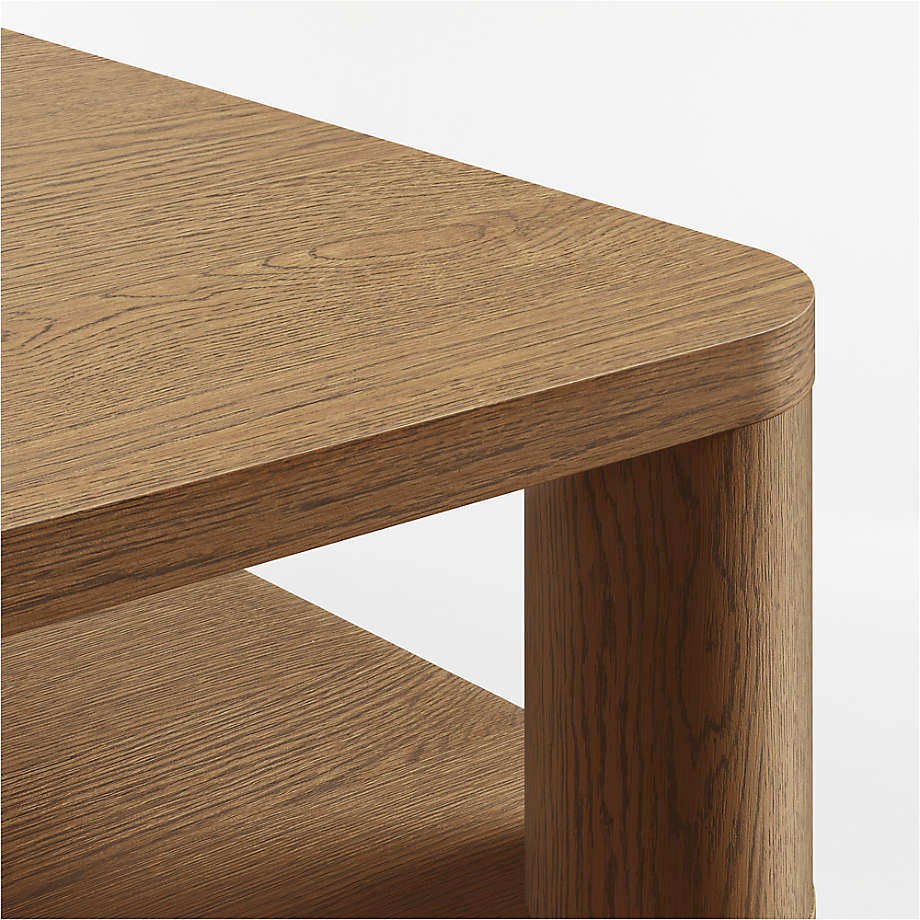 Luxury teak wood coffee table by Sky Rise Decor