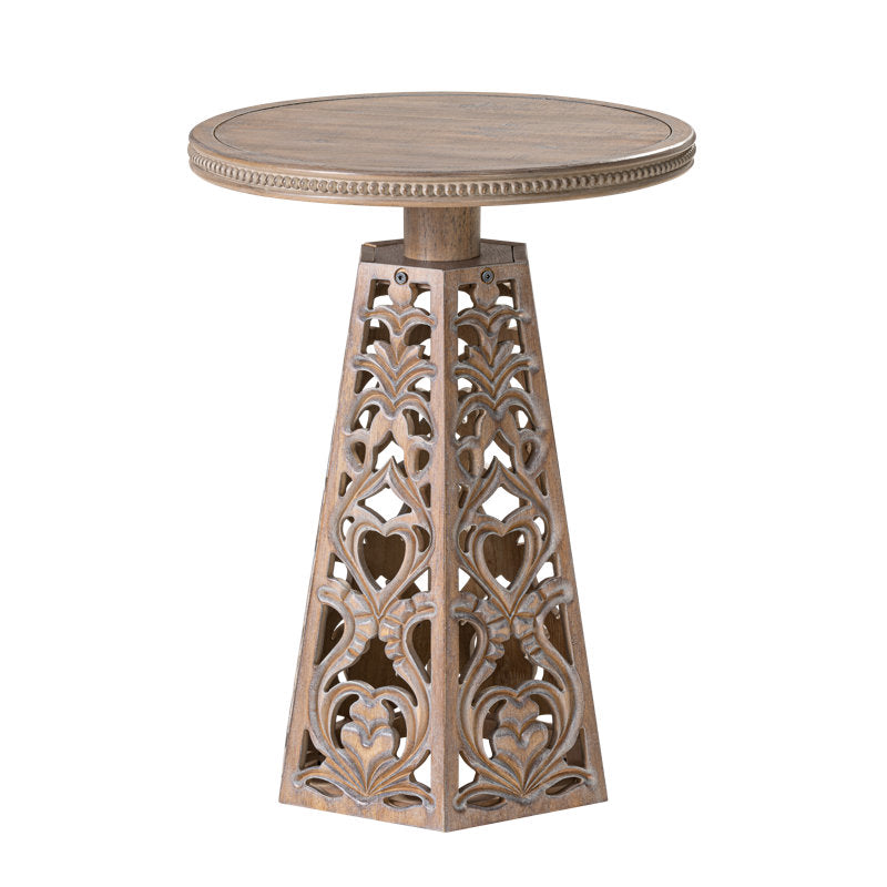 Solid teak wood coffee side table for modern home

