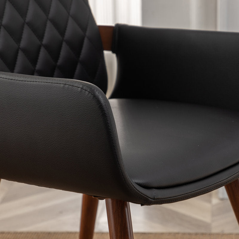 Luxury teak wood dining chair for modern home