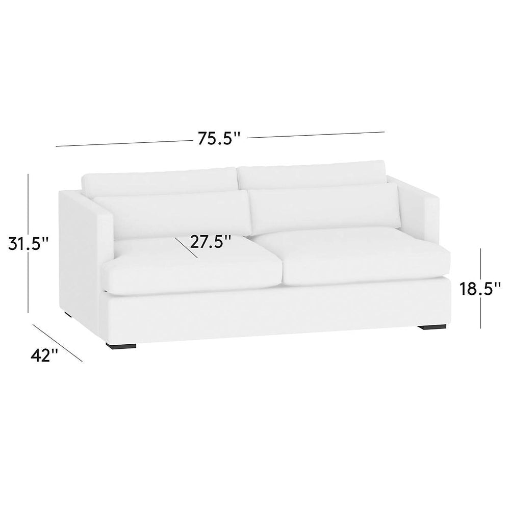 Premium handcrafted teak wood velvet sofa