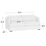 Premium handcrafted teak wood velvet sofa