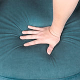 Comfortable upholstered accent chair for bedroom