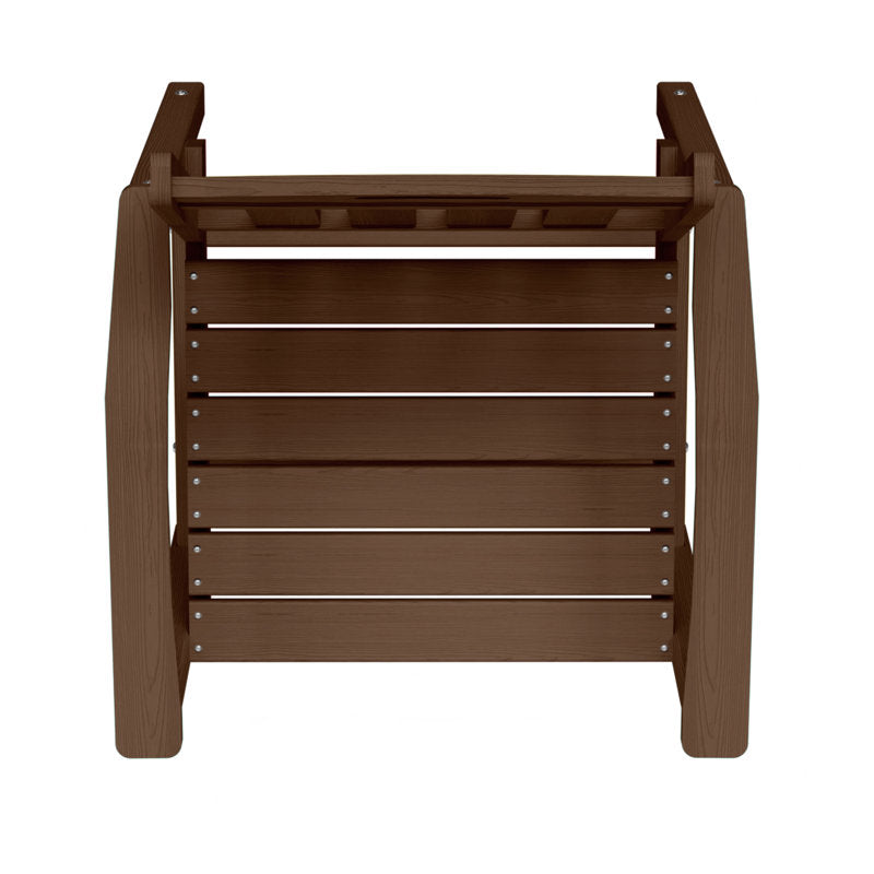 Wooden terrace chair natural finish