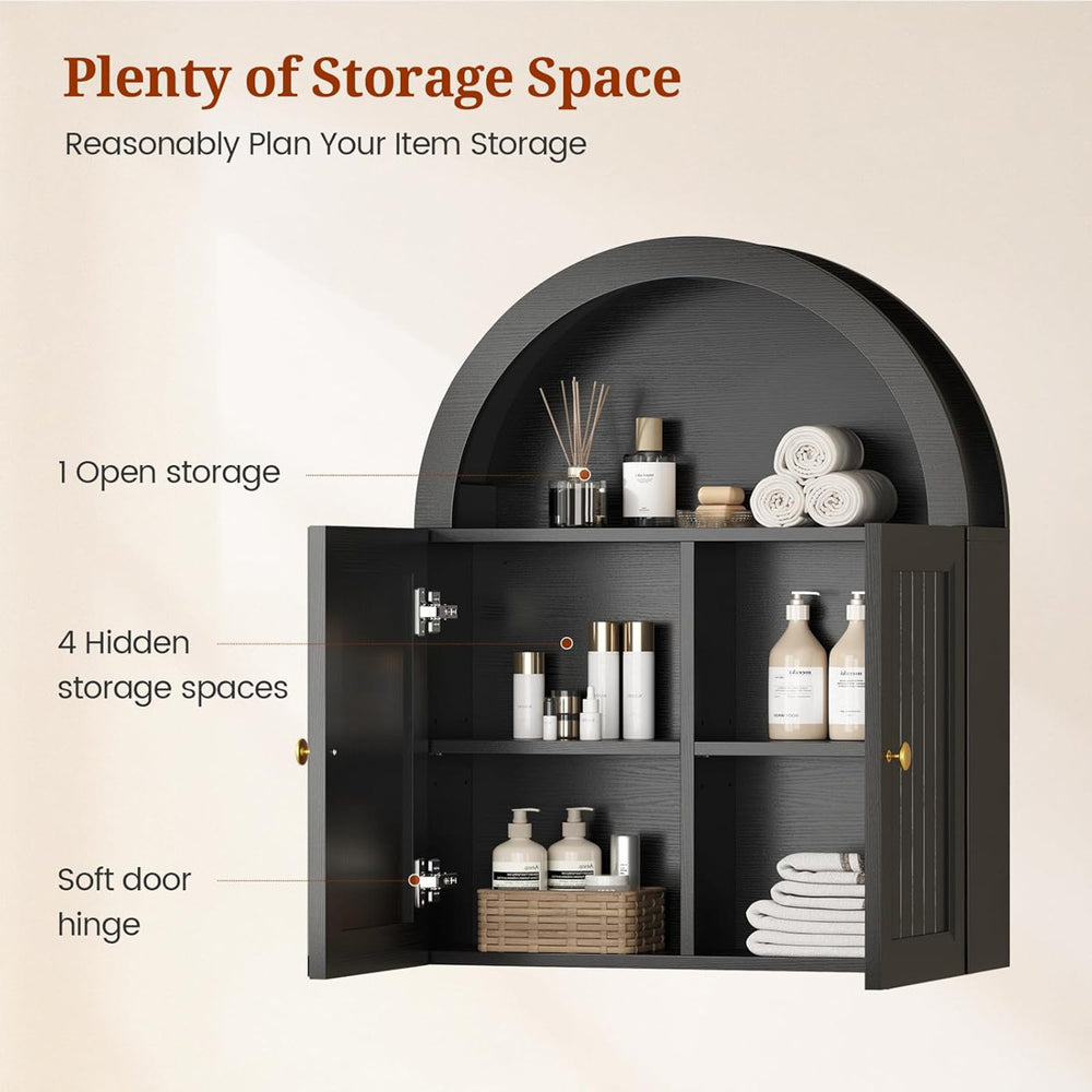 Contemporary black bathroom cabinet made from solid teak wood