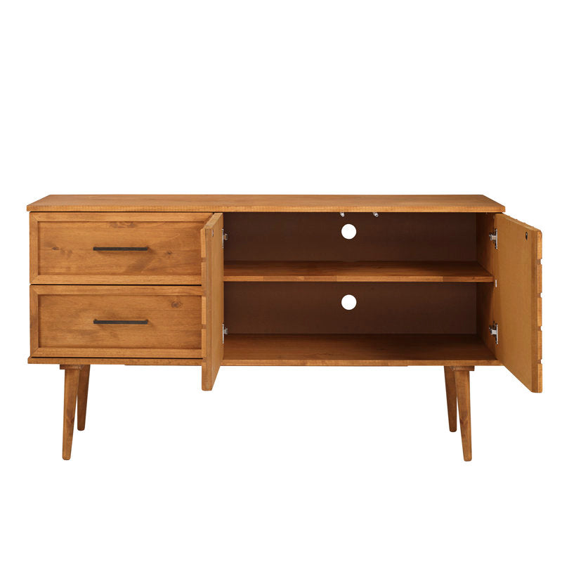 Wooden sideboard cabinet for dining room storage