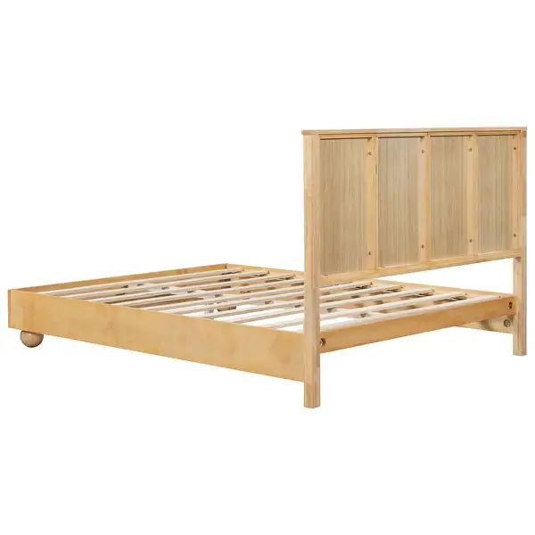 Stylish bedroom furniture with neutral tones
