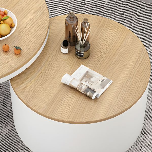 Space saving nesting tables with hidden storage