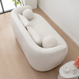 minimalist cream sofa living room