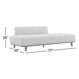 Luxury cream bouclé sofa for contemporary interiors