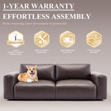 Modern 3 seater teak wood sofa design