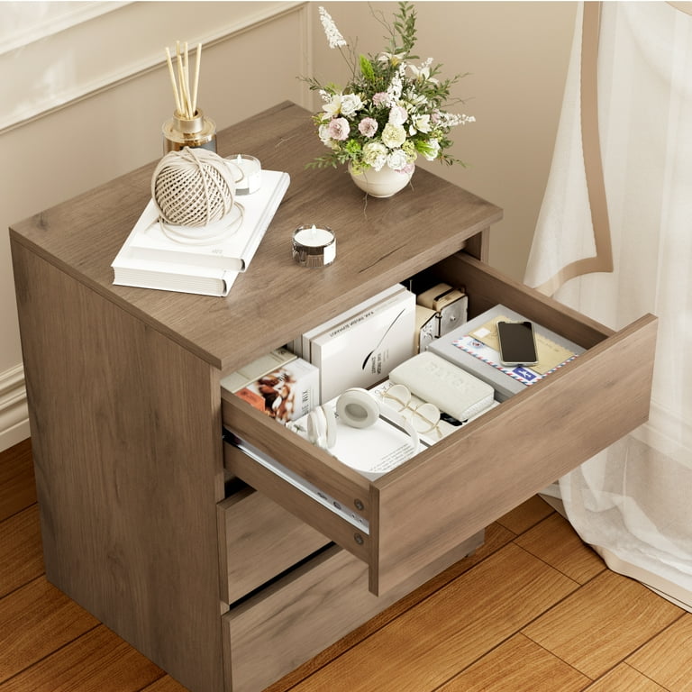 Multi-purpose wooden storage unit modern style