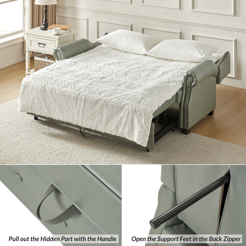 Stylish tufted back couch for home décor